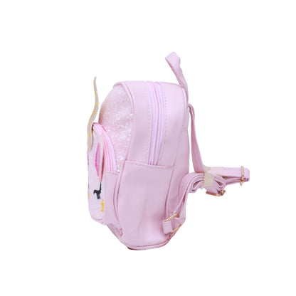 Purple Fancy Bag With Sparkle Designs For Girls