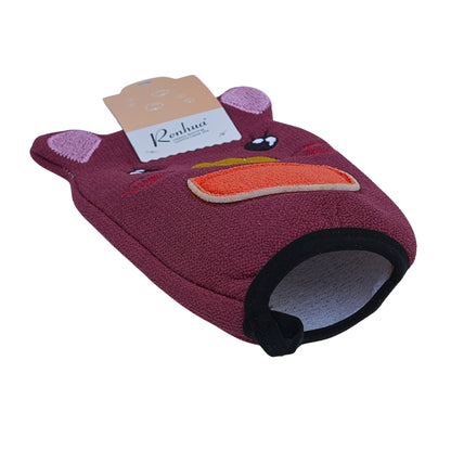 Soft body scrub bath gloves ( Pack of 1 )