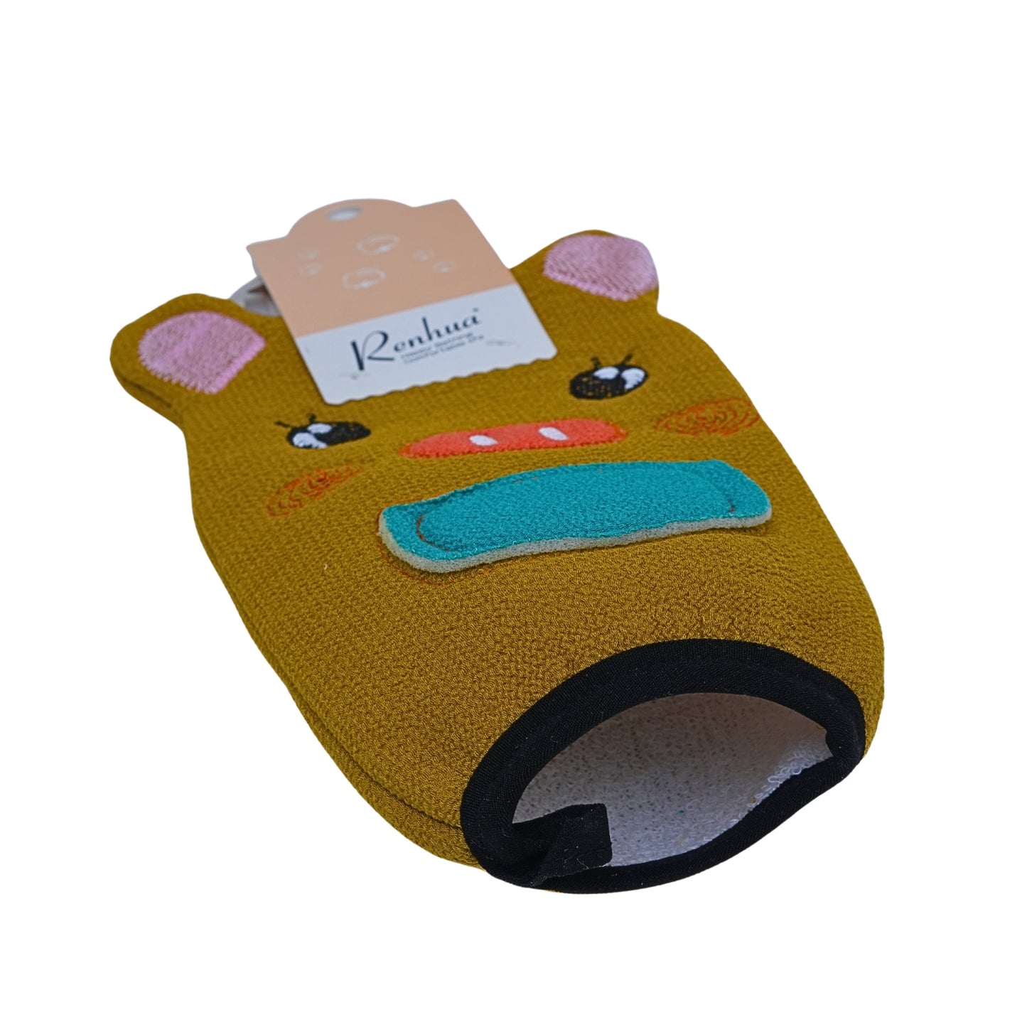 Soft body scrub bath gloves ( Pack of 1 )