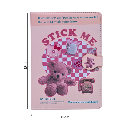 Abstract design daily use handy notebook