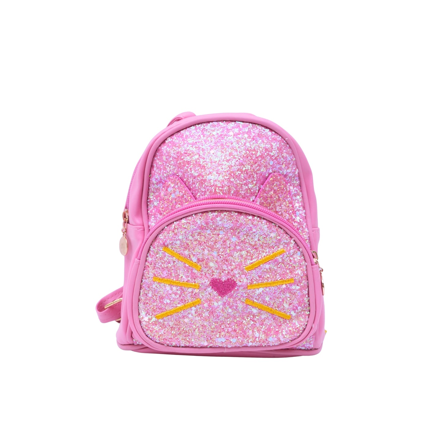 Pink Fancy Bag With Sparkle Designs For Girls