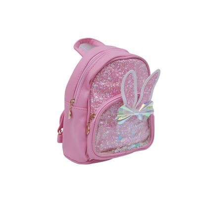 Pink Fancy Bag With Sparkle Designs For Girls