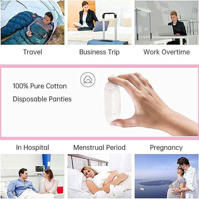 Disposable Cotton Underwear for women