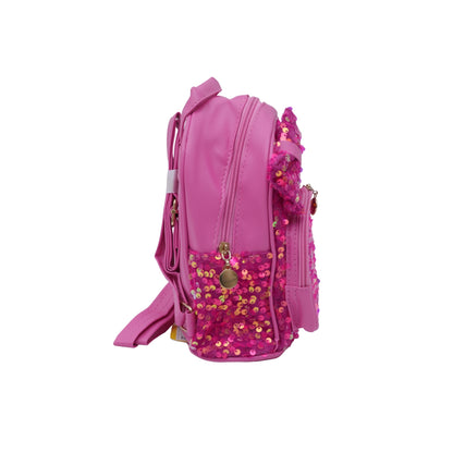 Pink Fancy Bag With Sparkle Designs For Girls