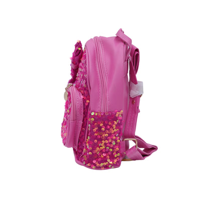 Pink Fancy Bag With Sparkle Designs For Girls
