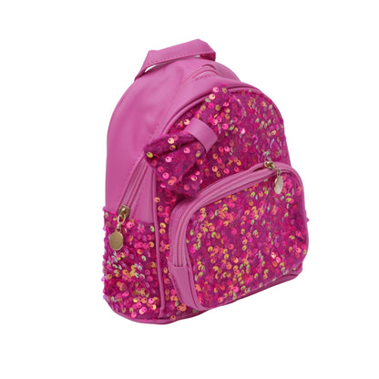 Pink Fancy Bag With Sparkle Designs For Girls