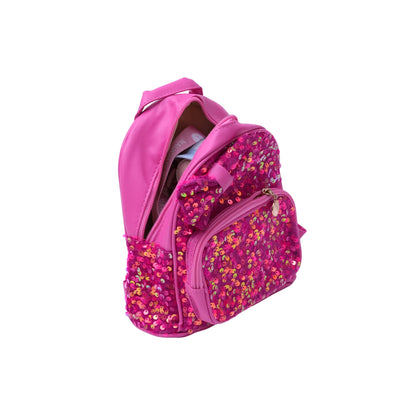 Pink Fancy Bag With Sparkle Designs For Girls