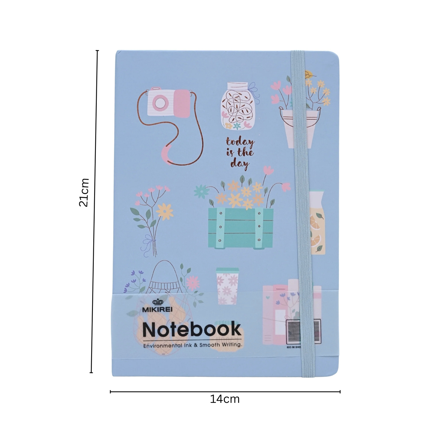 Stylish Abstract Print Cover Notebook