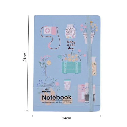 Stylish Abstract Print Cover Notebook
