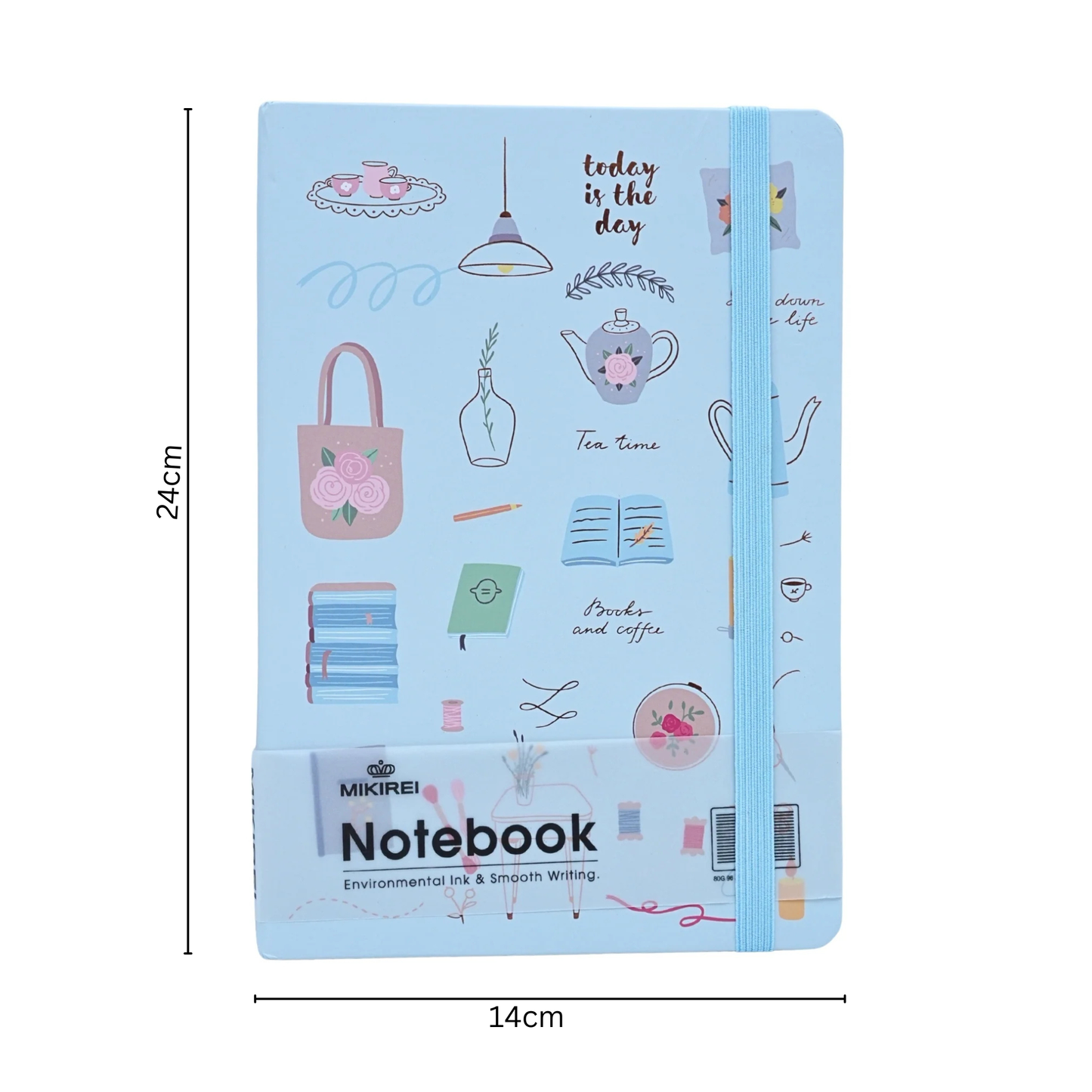Stylish Abstract Print Cover Notebook