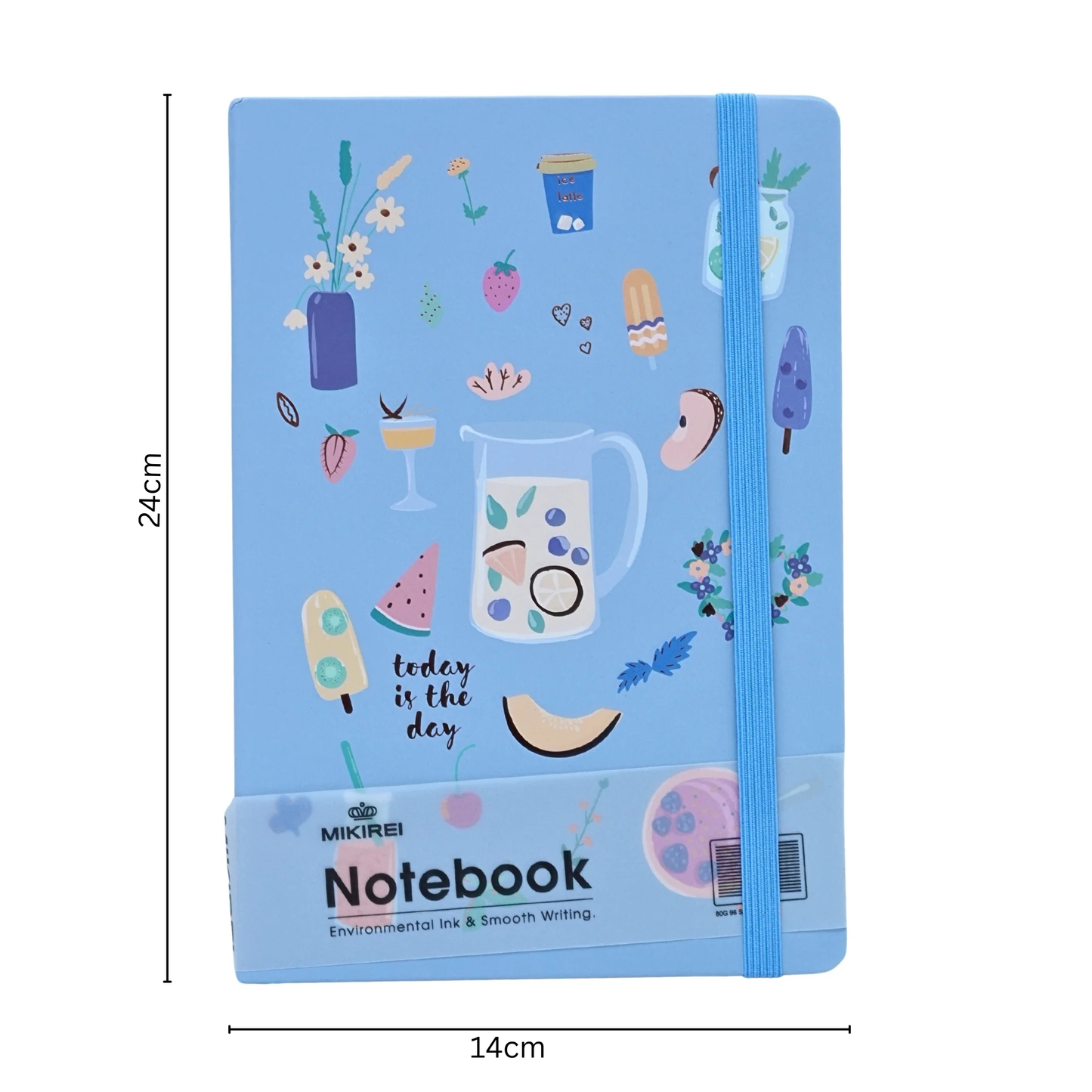Stylish Abstract Print Cover Notebook