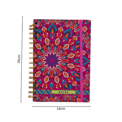 Mandalam Art Cover Print Notebook