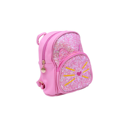 Pink Fancy Bag With Sparkle Designs For Girls