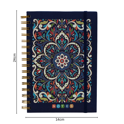 Mandalam Art Cover Print Notebook
