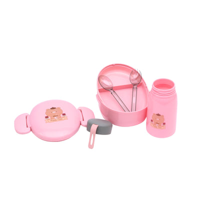 Lunch box combo with cute water  bottle