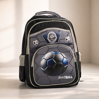 Black Cool Looking Football Bag Pack