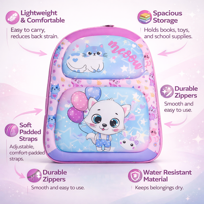 Pink Cute Kitty Bag for Girl Kid