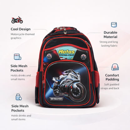 Racing Monster Bag Pack for Kids