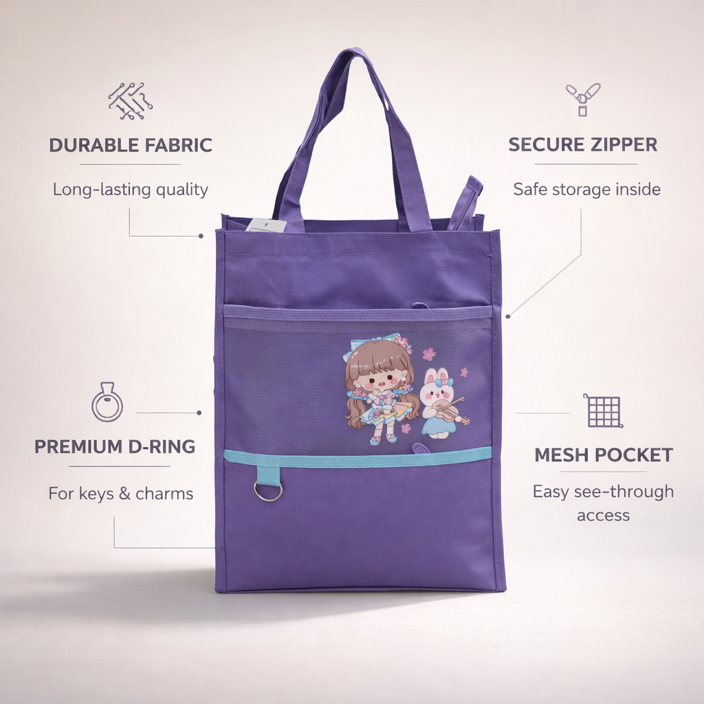 Tote bag for girls