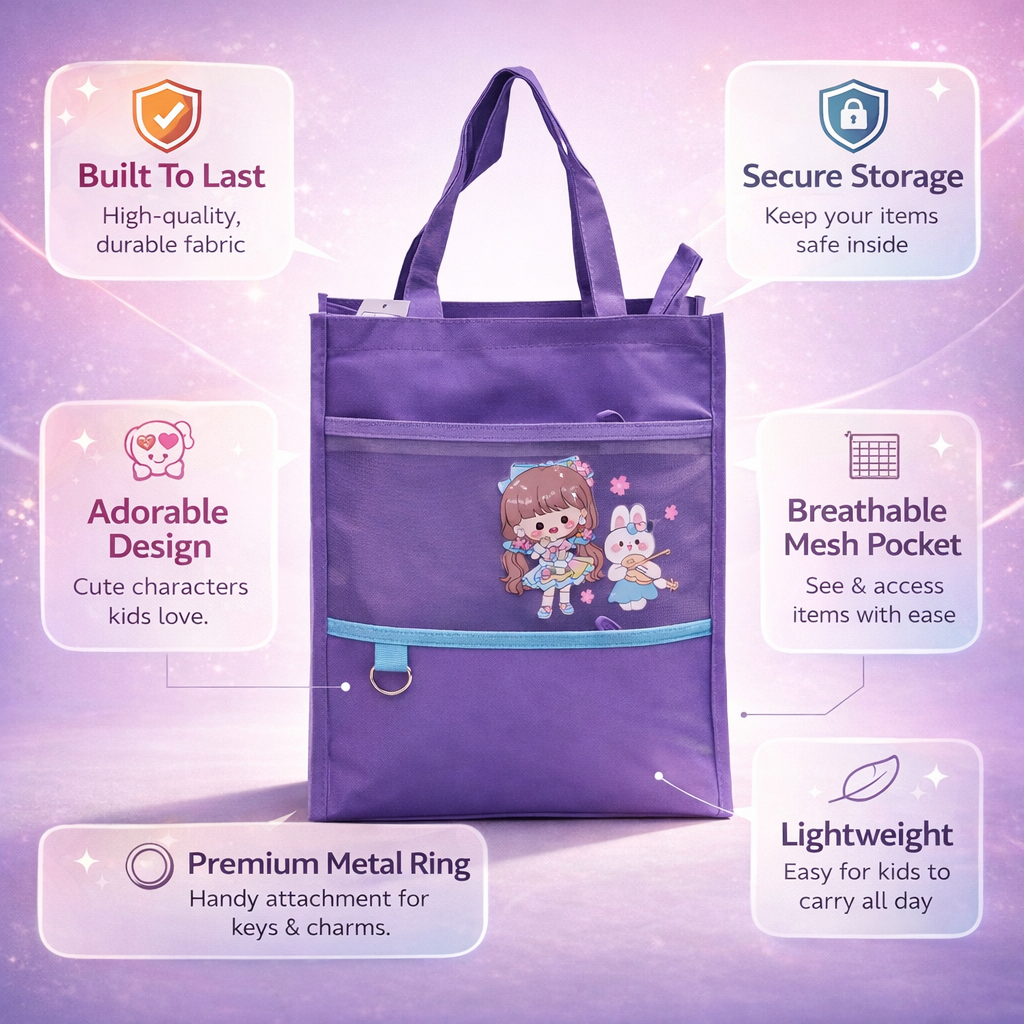 Tote bag for girls