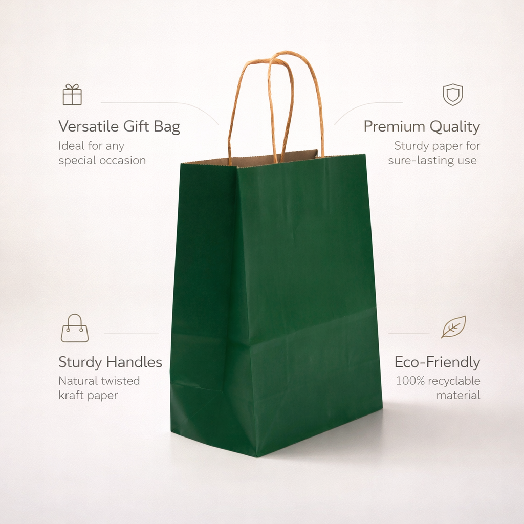 Green Premium Gift Bags