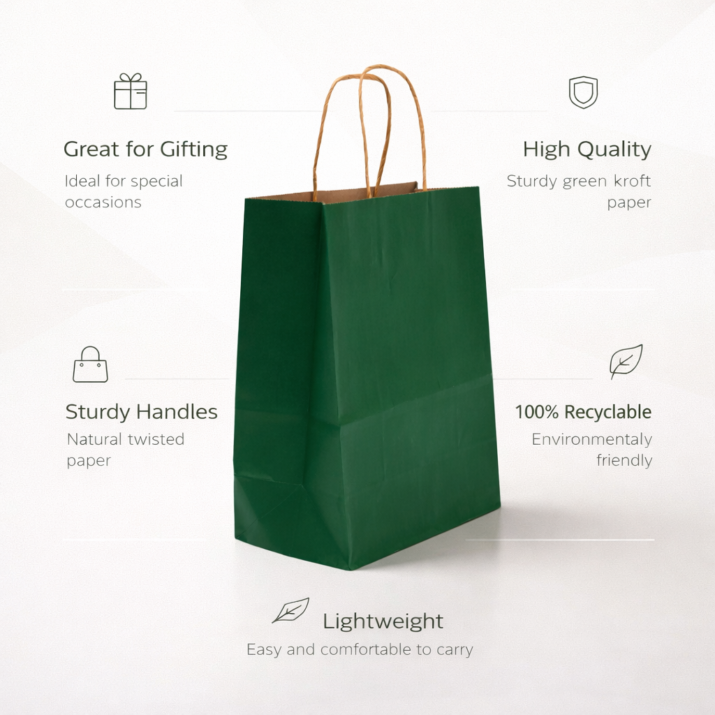 Green Premium Gift Bags