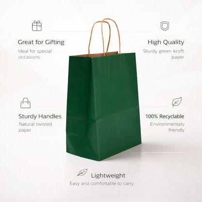 Green Premium Gift Bags