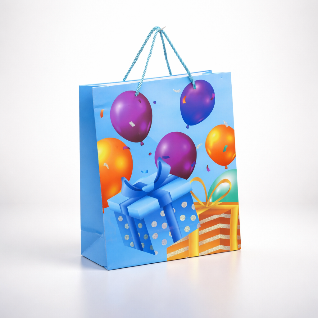 Balloon Design Gift Bags
