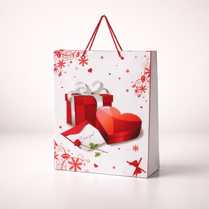 Red Love / Romantic Theme Gift Bags