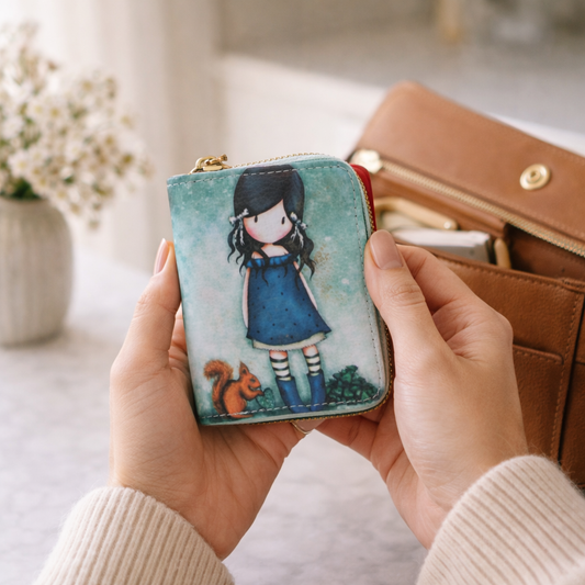 Hush Little Bunny Zip Wallet