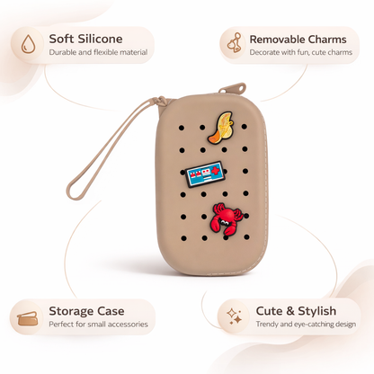 silicone crossbody phone bag