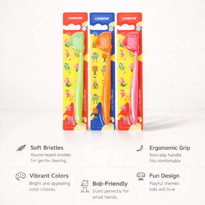 Ultra Soft Toothbrush for Kids (Pack of 4)