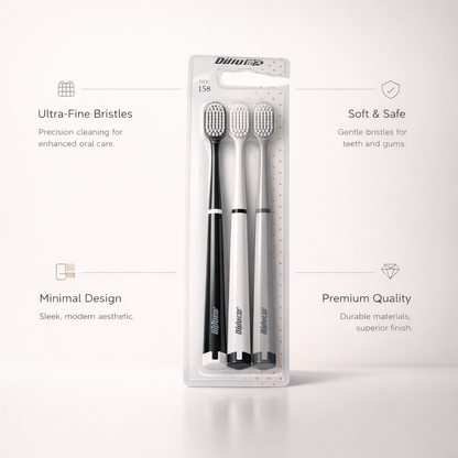 Premium Tooth Brush For Adults (Pack of 3)