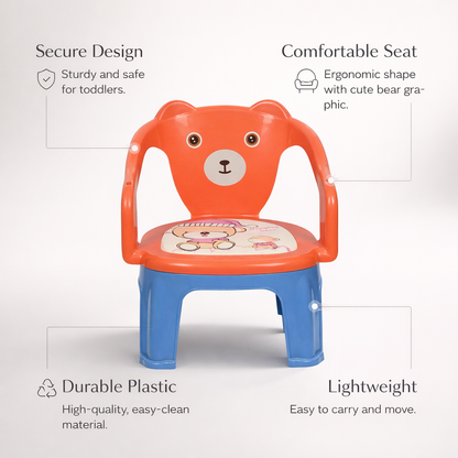 Multicolor Chairs for Kids With Rest Handle