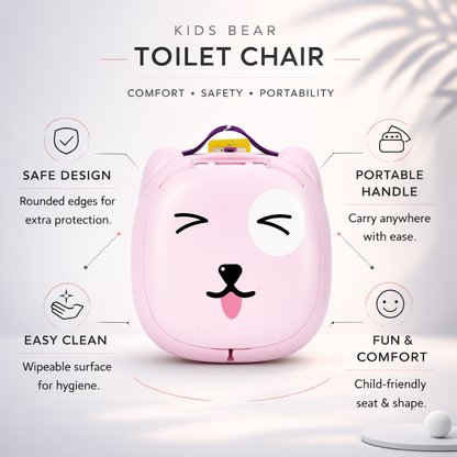 Toilet Seat For Babies (Pink)