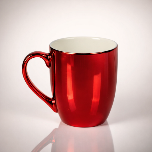 Ceramic Coffee Sipper With Leather Cover