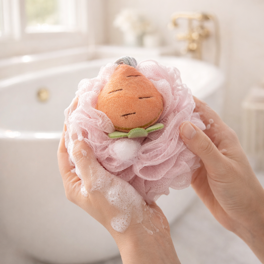 Flower loofah ( Pack of 1 )
