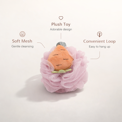 Flower loofah ( Pack of 1 )