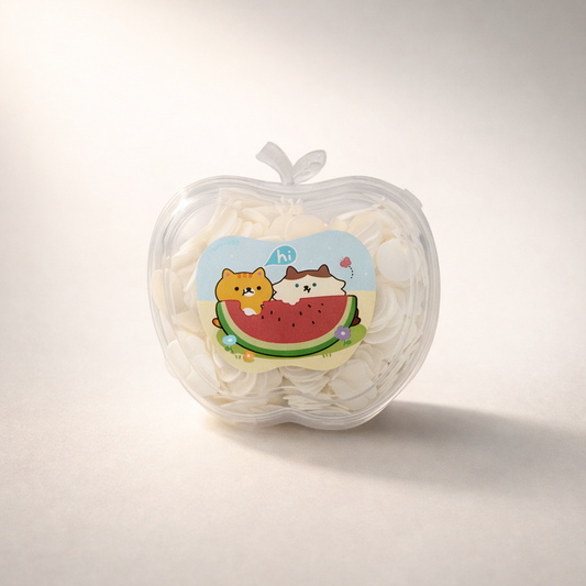 Apple Package Paper Soap Tablets
