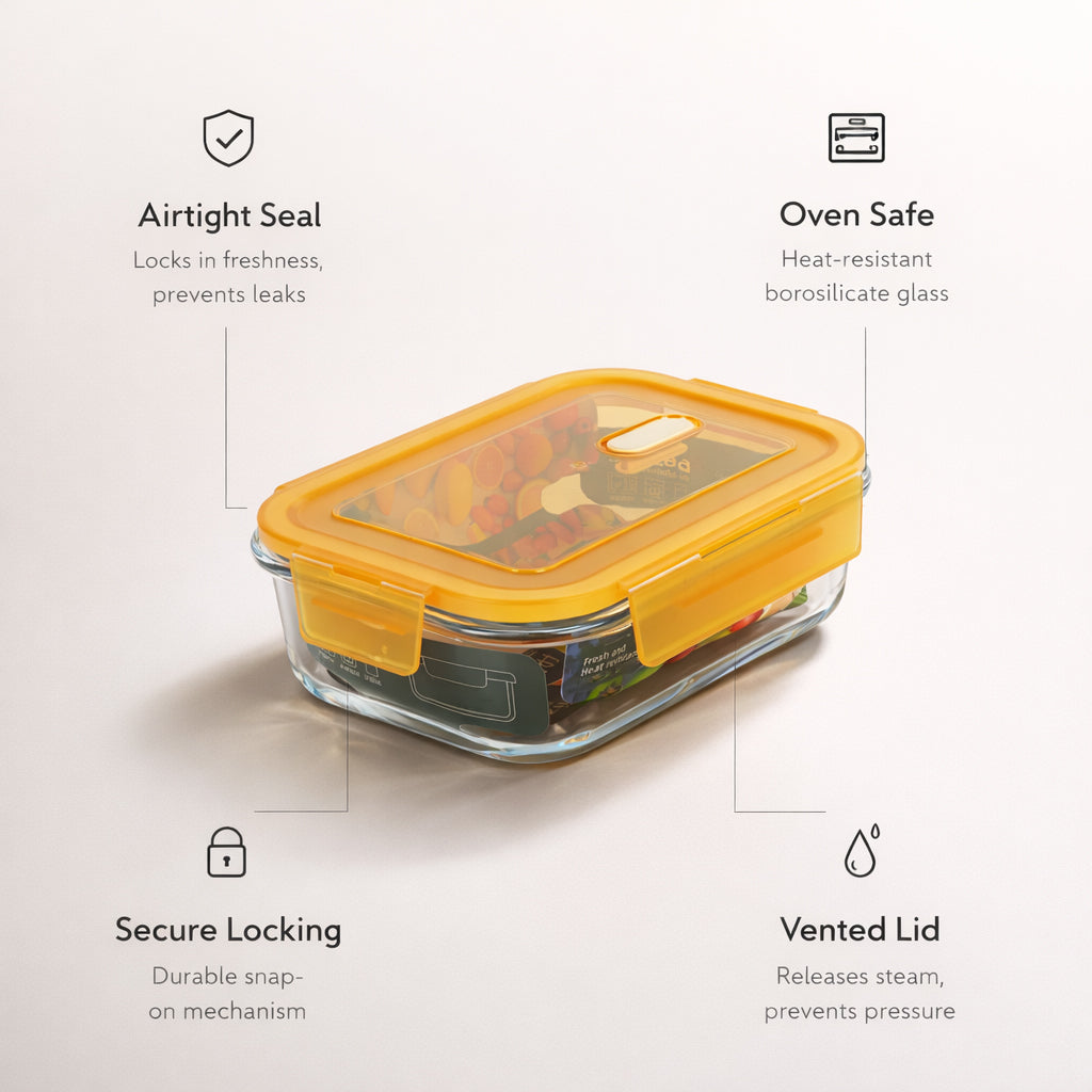 Glass Lunch Box