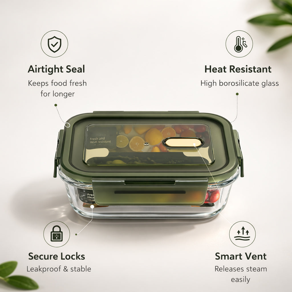 Glass Lunch Box