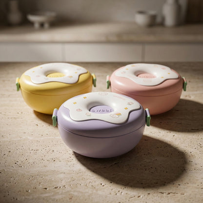 Multicolor Cute Looking Lunch Box