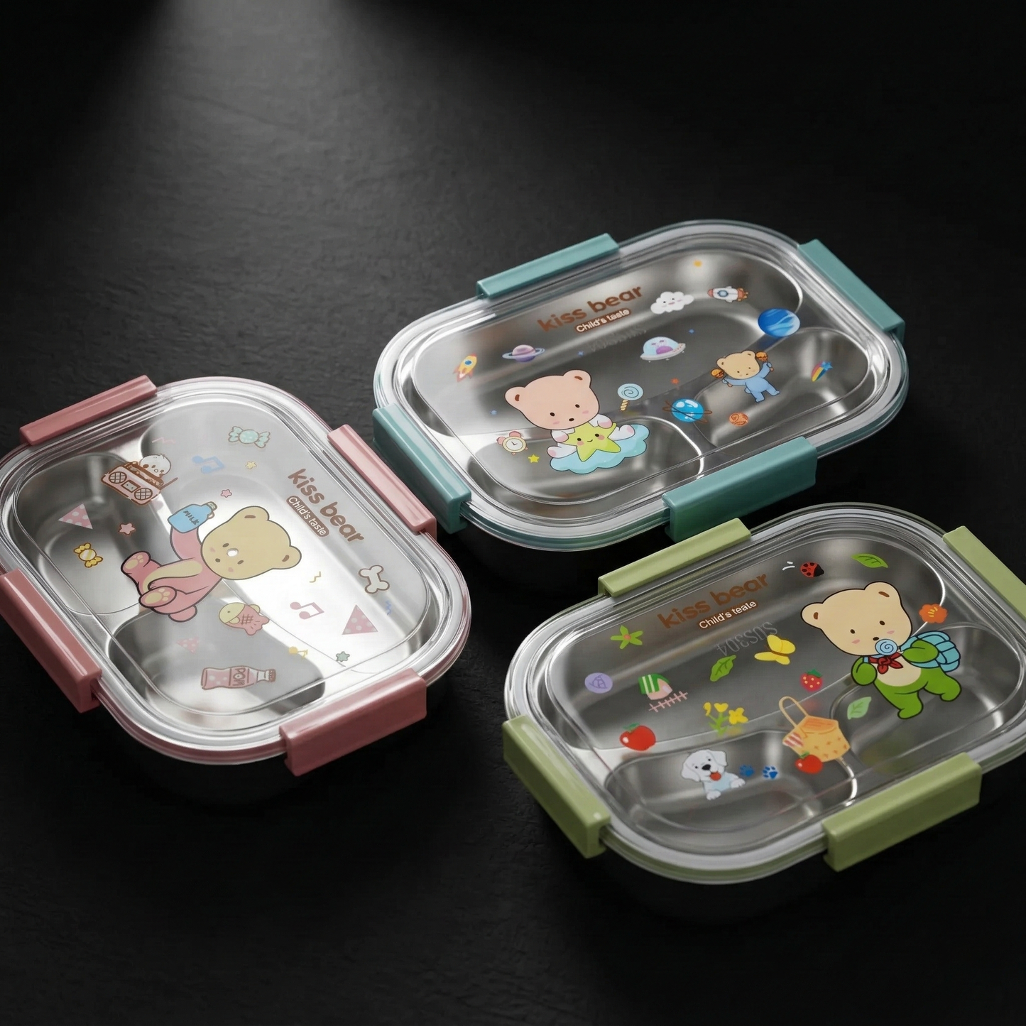 Cute cartoon lunch box
