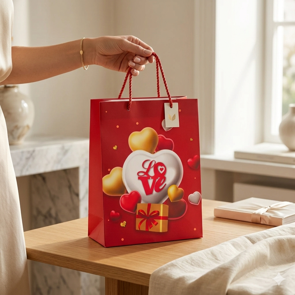 Love Theme Gift Bags