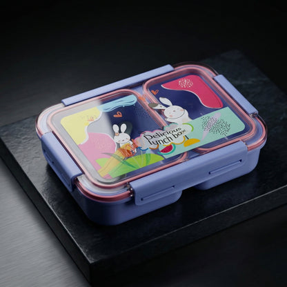 Lunch Box or School Kids in Double Section