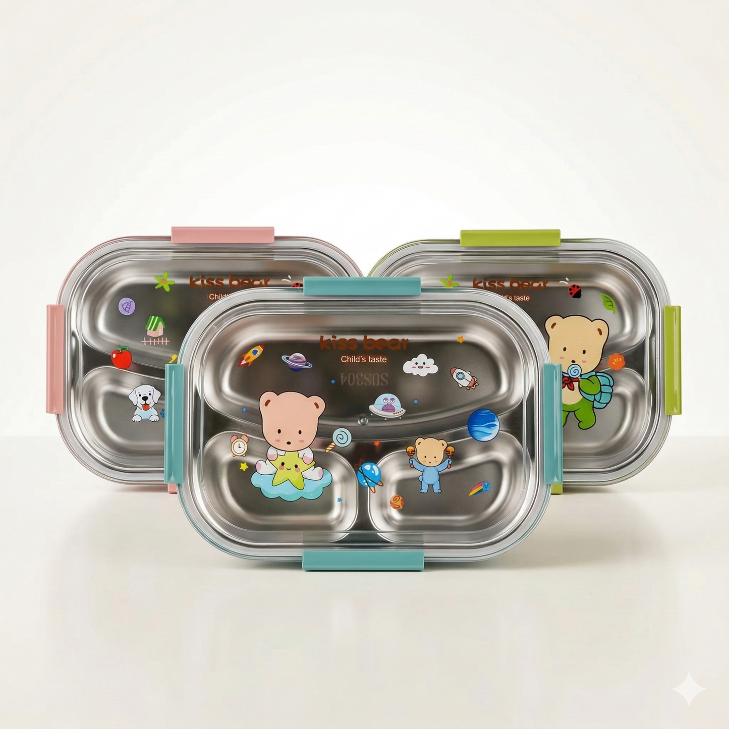 Cute cartoon lunch box