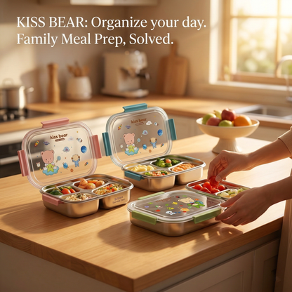 Cute cartoon lunch box