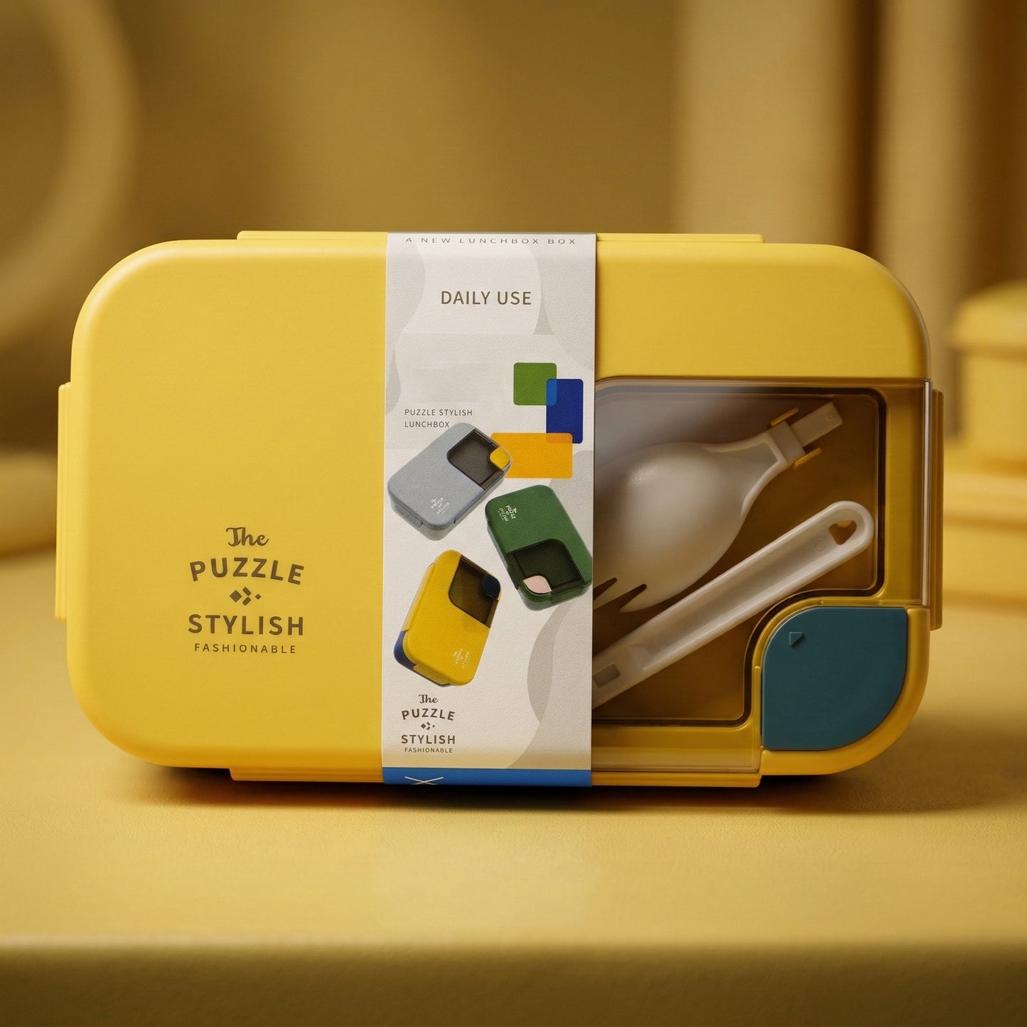 Rectangular lunch box