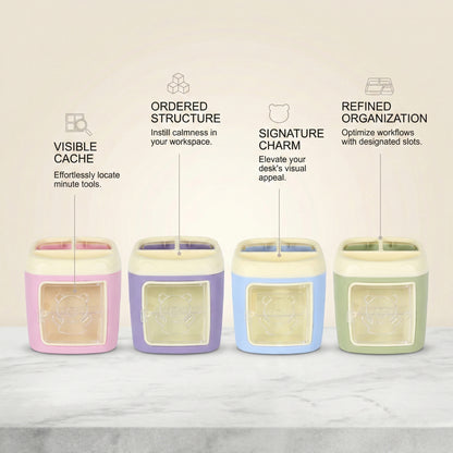 multi-compartment desktop organizer