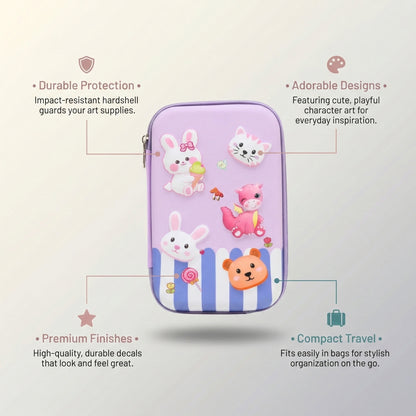 School Pencil Box for Kids